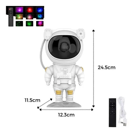 Astronauta Projetor de Estrelas e Galáxias