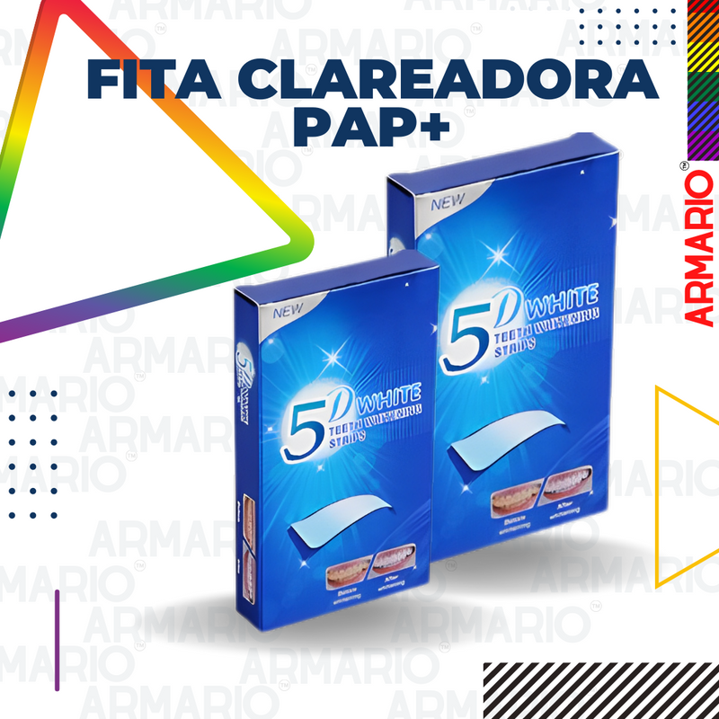 Fitas Adesivas PAP+ - Clareamento Dental Profissional