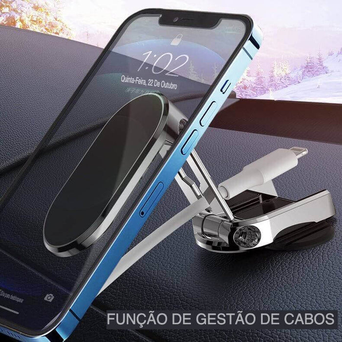 Suporte Magnético Veicular para Celular 360° - Praticidade e Segurança no Carro