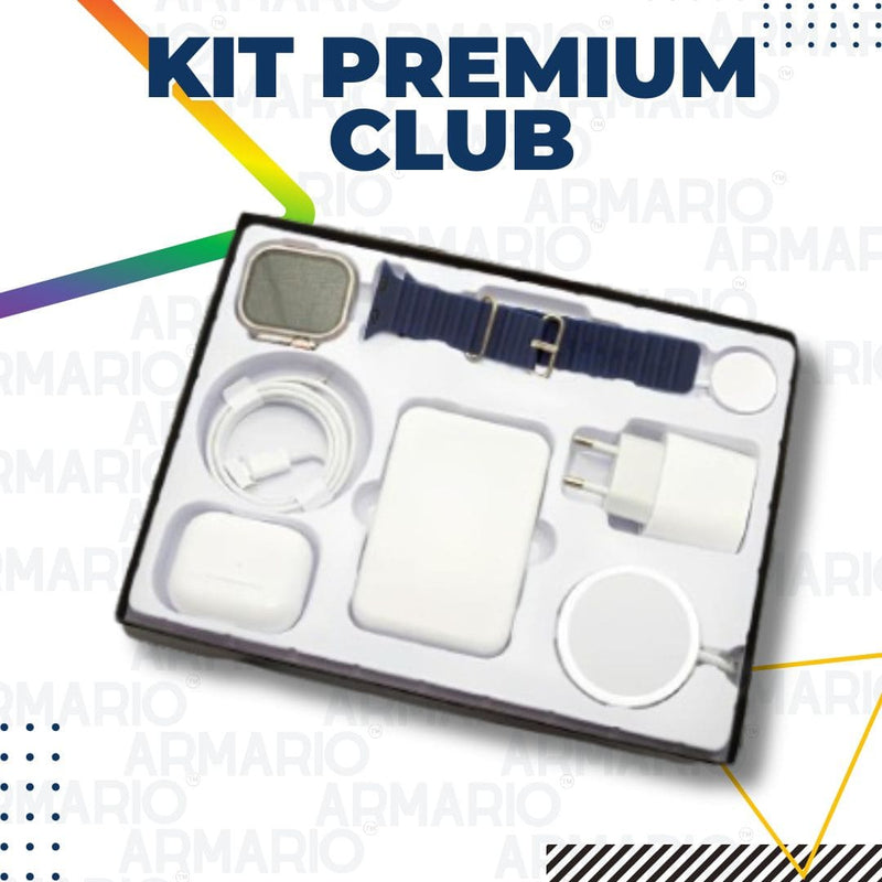 Kit 8 em 1 Premium Club - Tecnologia, Estilo e Conectividade em Um Só Lugar