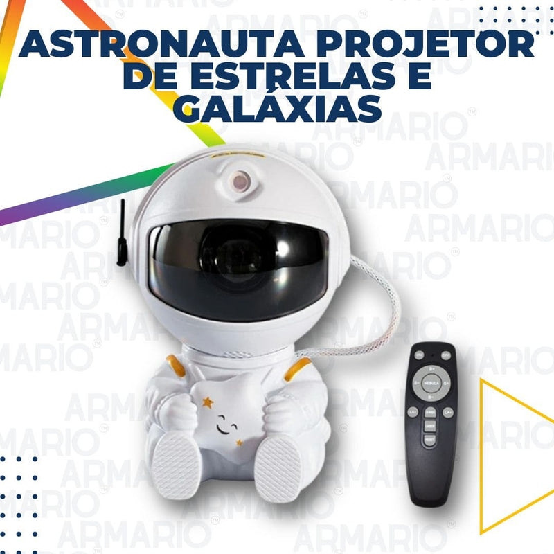 Astronauta Projetor de Estrelas e Galáxias