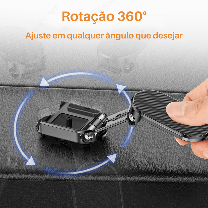 Suporte Magnético Veicular para Celular 360° - Praticidade e Segurança no Carro